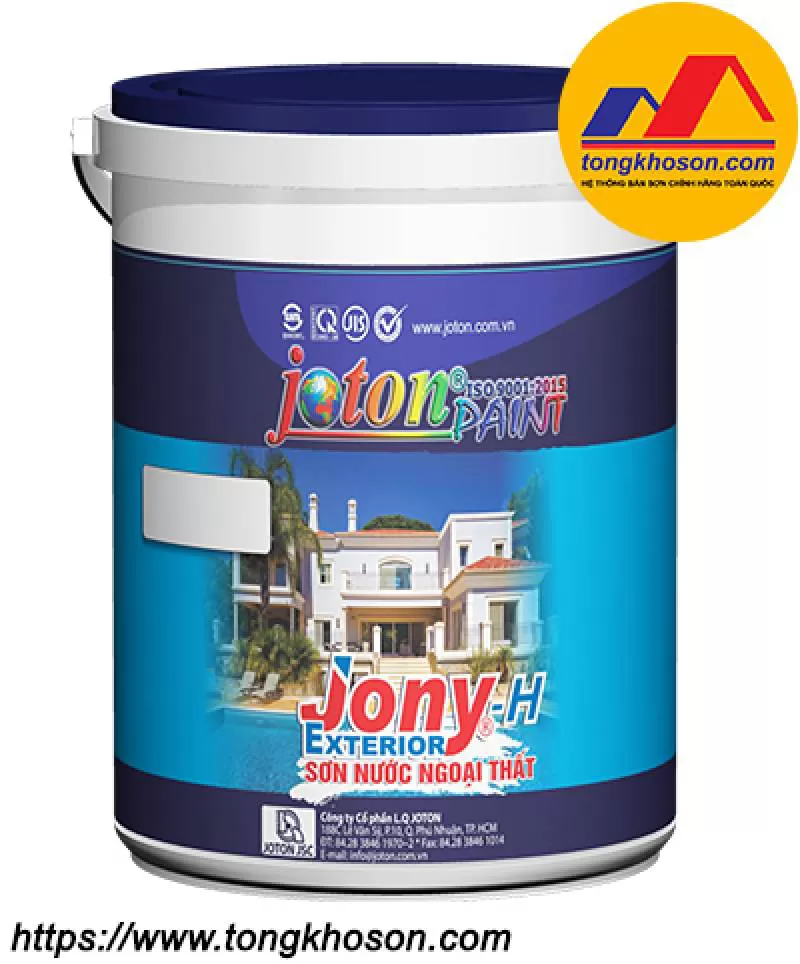 Sơn Joton ngoại thất mịn Jony-H (#JO JONY EXT)