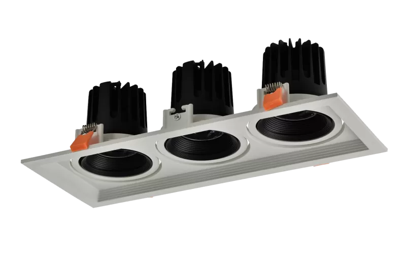 đèn spotlight hộp ba 3*18w