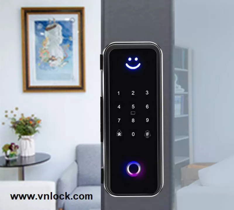 Khóa vân tay cửa kính cường lực VN-Y669