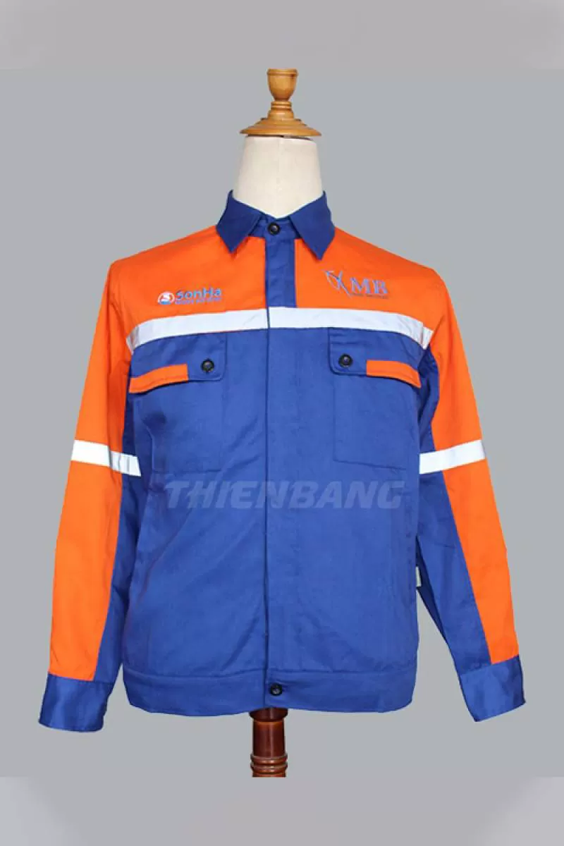 Quần áo bảo hộ theo mẫu 12