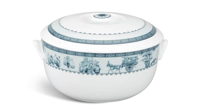 Thố 18 cm + nắp - Jasmine - Thôn Dã 