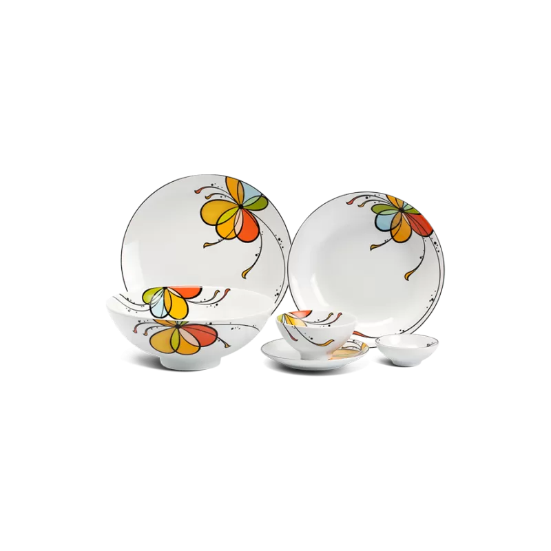 Bộ đồ ăn 10 người 36 sản phẩm - Daisy - Bóng Bay 