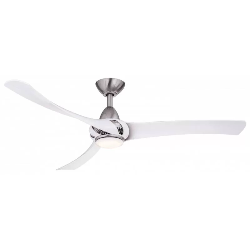 Quạt trần 3 cánh cao cấp siêu mát AKOVA màu trắng có đèn