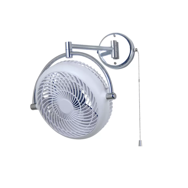 Quạt treo tường màu trắng đẹp VIVI - Siêu mát - Quạt tường Không ồn