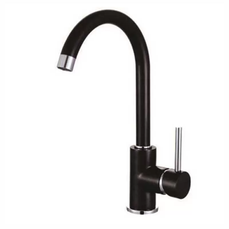 Vòi Rửa Bát Cắm Chậu Nóng Lạnh Đá Đen TOPY - A77