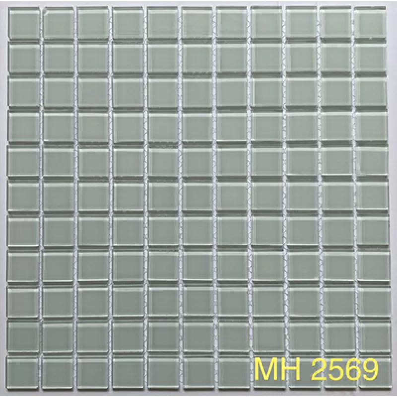 Gạch mosaic thủy tinh 25x25mm MH 2569