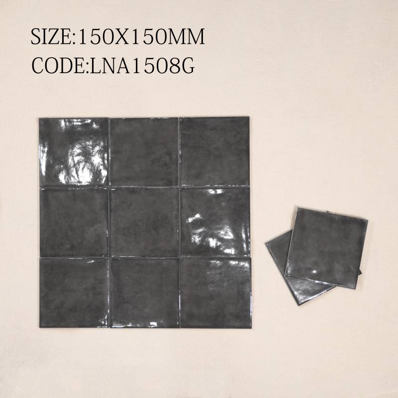 Gạch thẻ Porcelain 150x150mm men bóng nhập khẩu 1508G