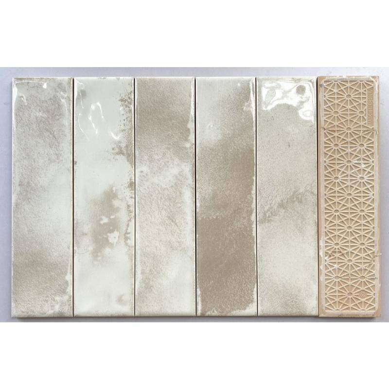 Gạch thẻ KT 75x300 trắng lượn mặt mã M7533F01