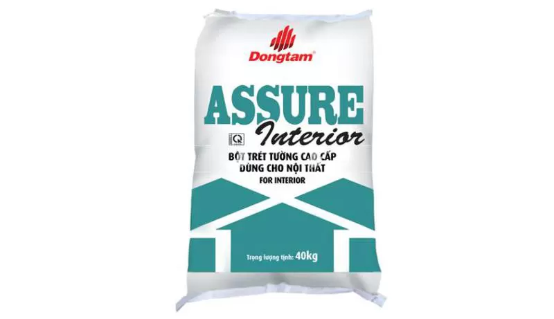 BỘT TRÉT TƯỜNG ASSURE INTERIOR 40kg