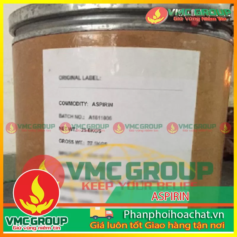 PHÂN PHỐI SẢN PHẨM ASPIRIN-ACETYL SALICYLATE-ACETYL AALICYLIC ACID