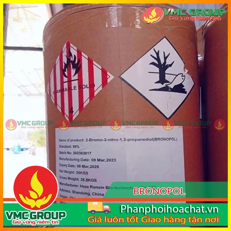 PHÂN PHỐI HÓA CHẤT DIỆT KHUẨN BRONOPOL 99