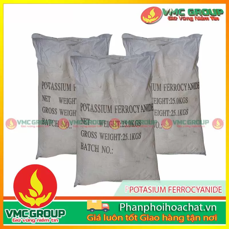 POTASIUM FERROCYANIDE – K4Fe(CN)6·3H2O PPHCVM