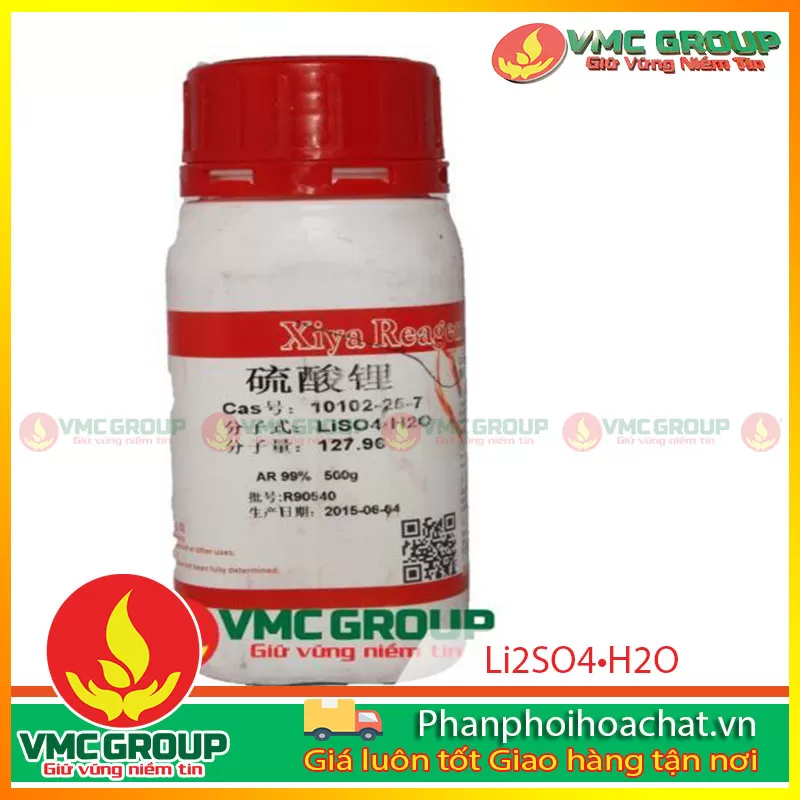 LITHIUM SULFATE HYDRATE AR 99% – Li2SO4H2O PPHCVM
