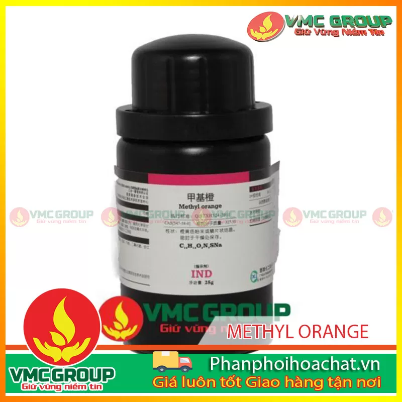 METHYL ORANGE – C14H14N3NaO3S PPHCVM
