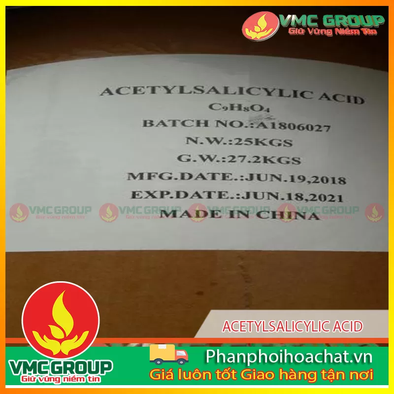 ACETYL SALISILIC – ASPIRIN – C9H8O4 PPHCVM