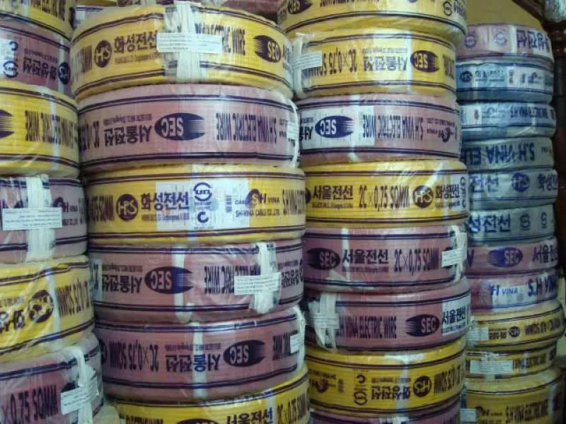 Dây điện bốn ruột mềm 4x1,5 - Hàn Quốc - Korea (100m/cuộn) 