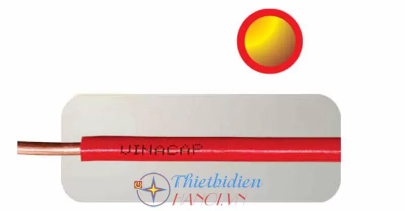 Dây điện Vinacap, dây đơn cứng VCm 1x4.0 