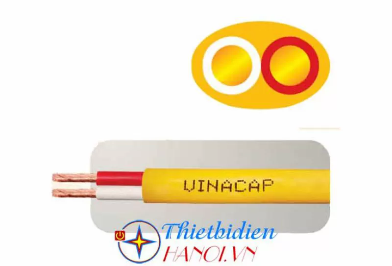 Dây điện Vinacap, dây tròn đặc 2 ruột VCm 2x2.5 
