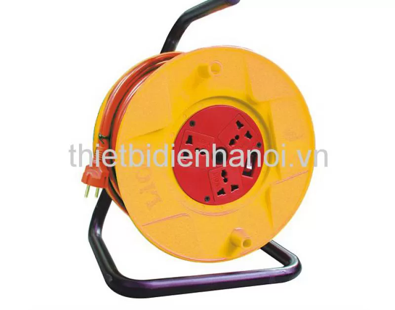 Ổ cắm kéo dài quay tay kiểu RULO loại cho công trường (QT2025) 
