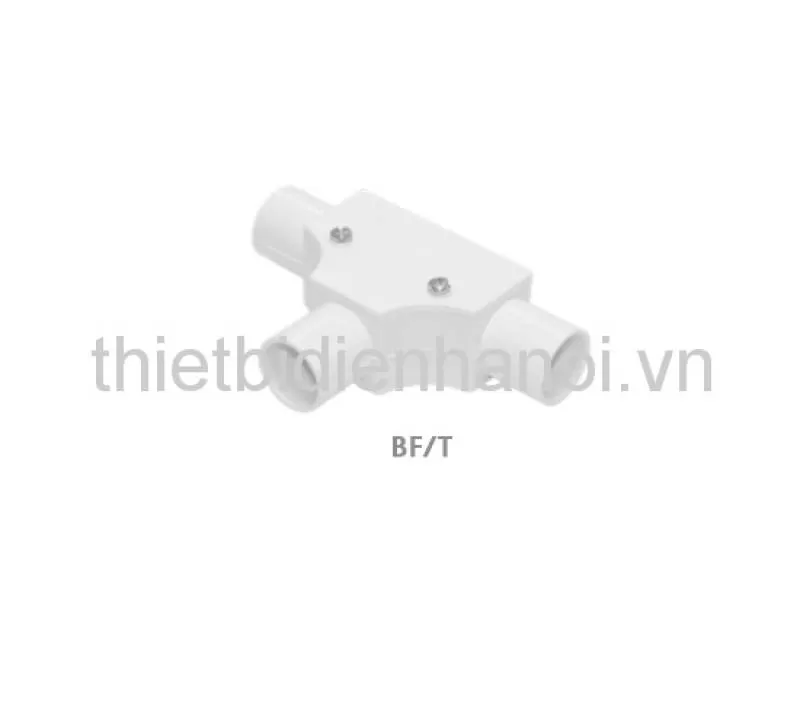 Phụ kiện ống luồn tròn PVC (Co nối chữ T có nắp) Comet D16mm (BF16/T) 