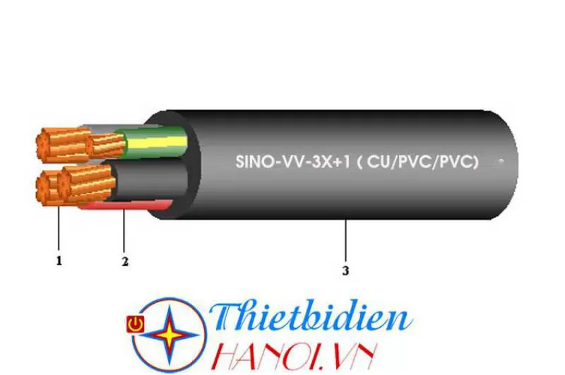 Dây cáp điện Sino, Cáp treo hạ thế VV 3x185+1x150 