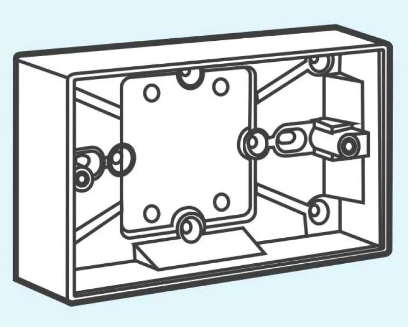 Đế nổi nhựa dùng cho S18/2727, S1825SN, S68G25N - ET 238 