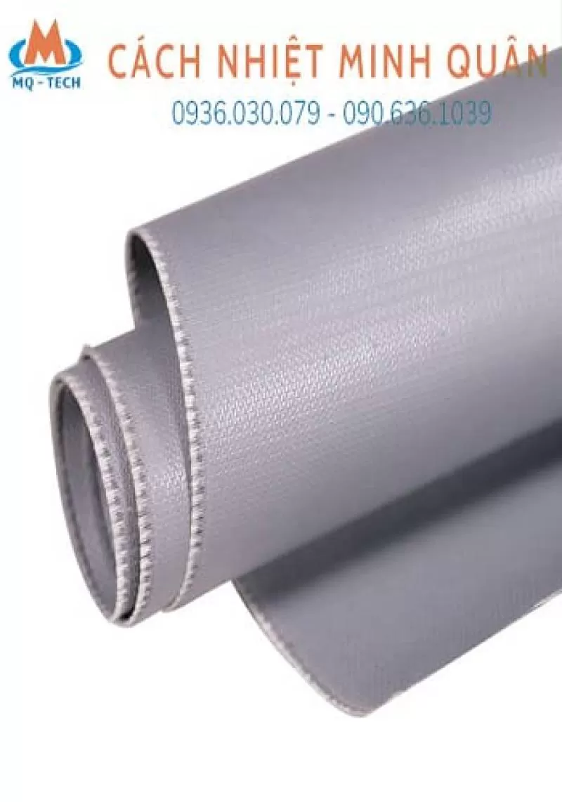 Silicone coated fiberglass fabric anticorrosion