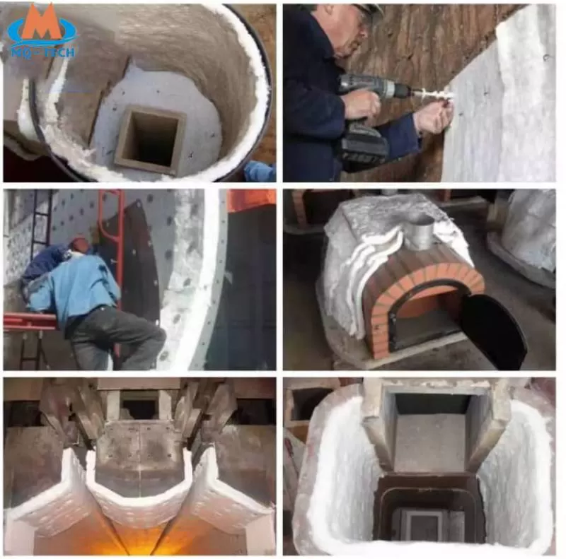 Ceramic Fireproof Fabric Insulation For Thermal Power Plants