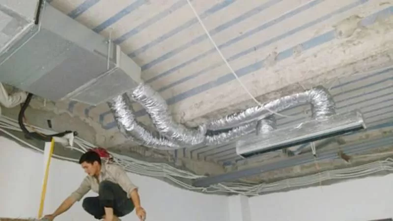 Ống gió mềm chống cháy. - Cách Nhiệt Chống Cháy