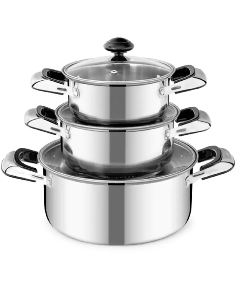 BỘ NỒI INOX 1 ĐÁY SUNHOUSE SH365