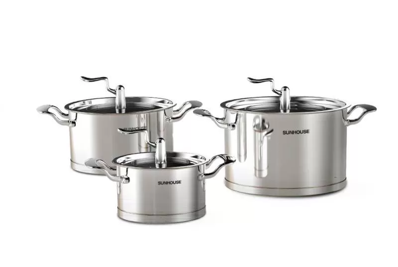BỘ NỒI INOX 5 ĐÁY SUNHOUSE SHG2503MSA