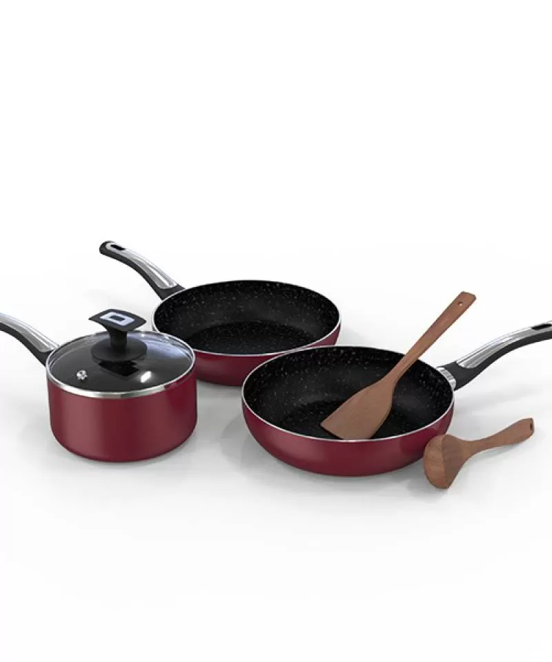 Bộ chảo quánh 5 món Easy Cook SUNHOUSE SHG2005ME