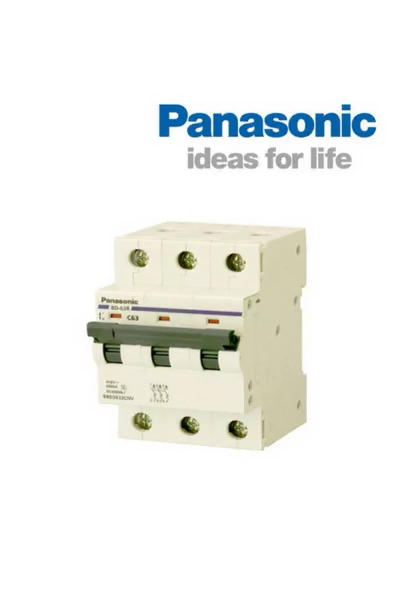 Cầu dao tự động 3 pha panasonic BBD3103CNV 10A 6kA 