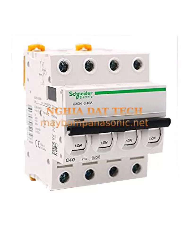 IC60N MCB 4P 40A 6kA 400V Schneider