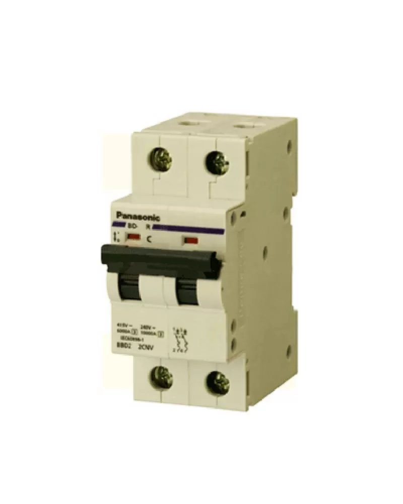 Cầu dao tự động 2 pha panasonic BBD2202CNV 20A 10kA