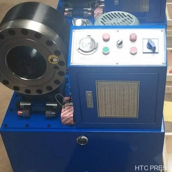 Máy bấm ống thủy lực S80 tự động nhả khuôn sau khi bóp