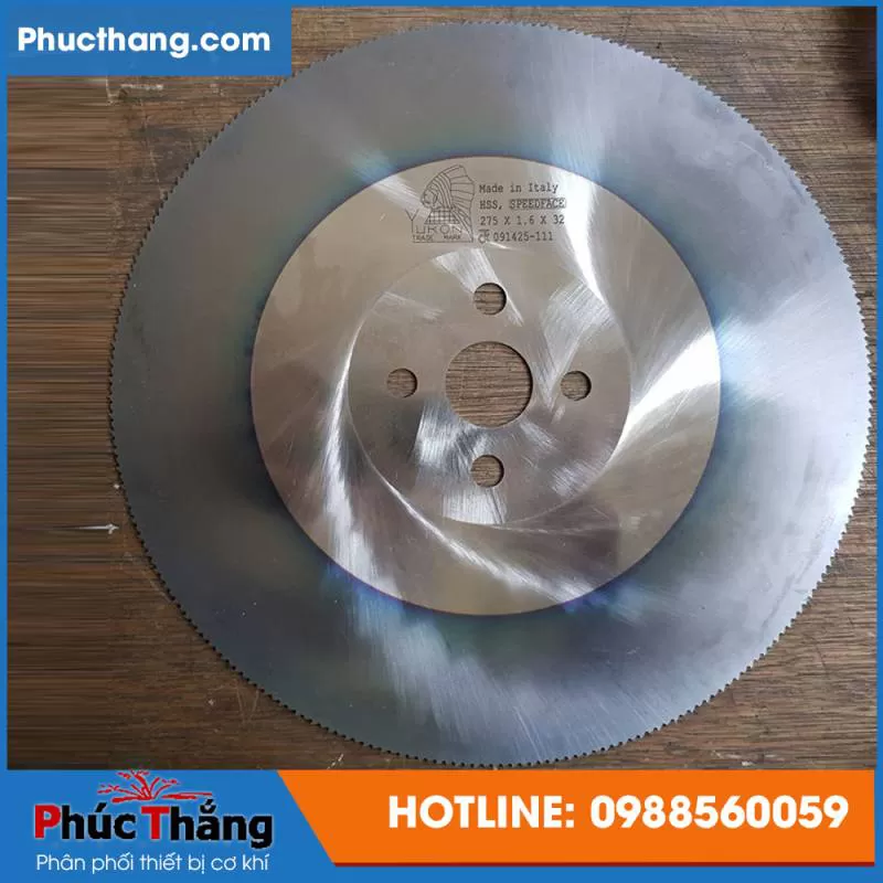 Đĩa cắt thép gió Italy xám