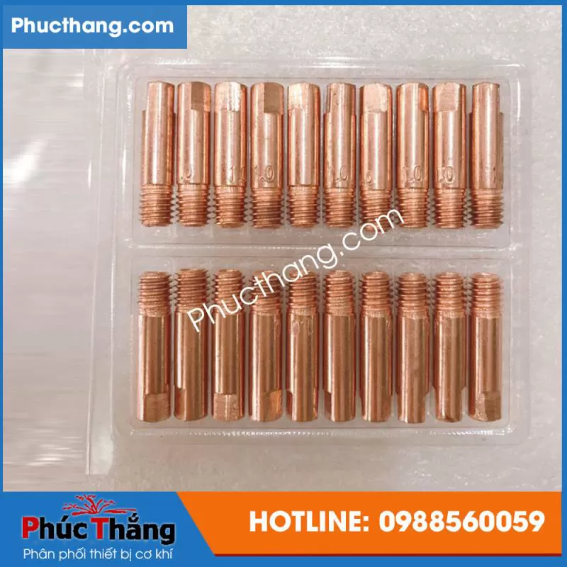 Bép Hàn Mig M6x25mm 0.8 – 0.9 – 1.0mm