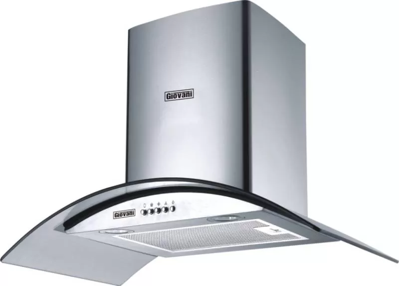 Máy hút khói kính cong Giovani G-2304H
