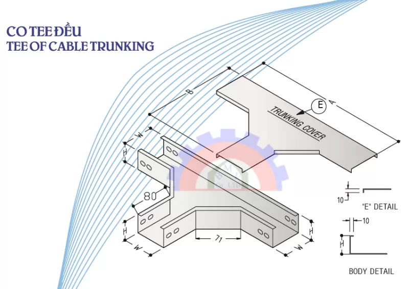 co tee đều trunking