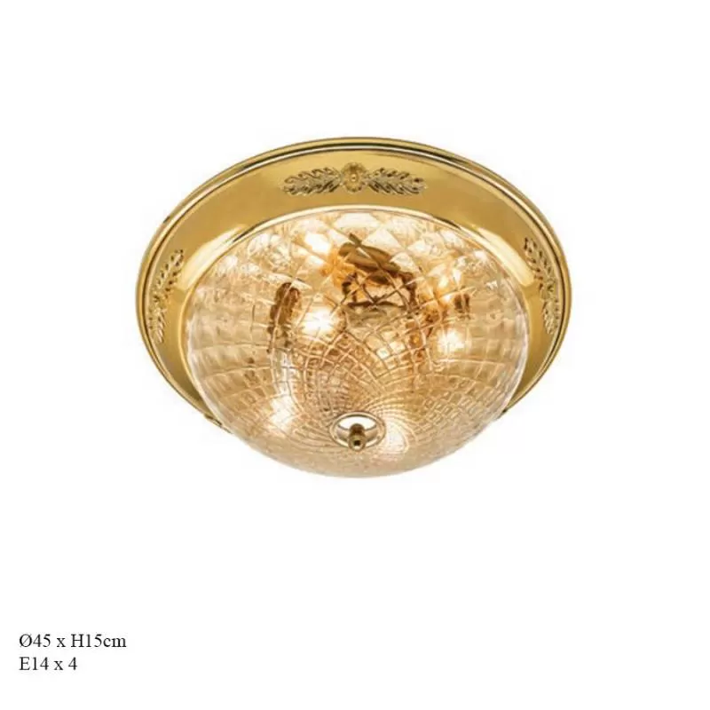 Đèn áp trần đồng POSSONI (ITALIA) 209/PL