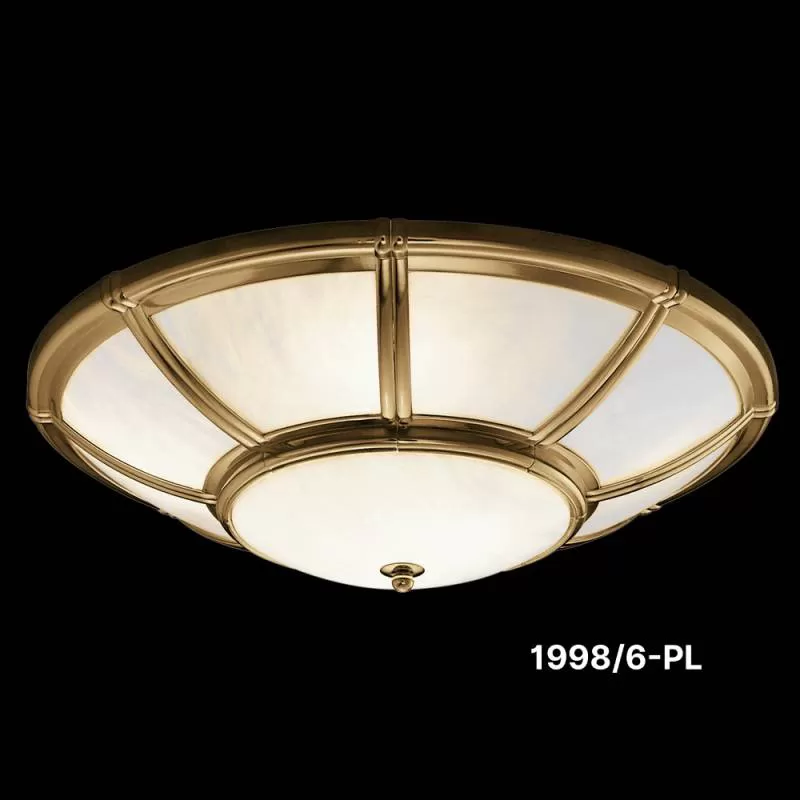 Đèn Áp Trần Đồng Possoni (Ý) 1998/6PL