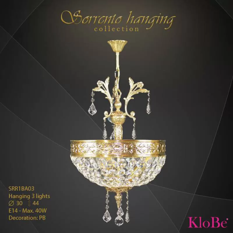 Đèn Thả Đồng Klobe (TBN) SRR1BA/03