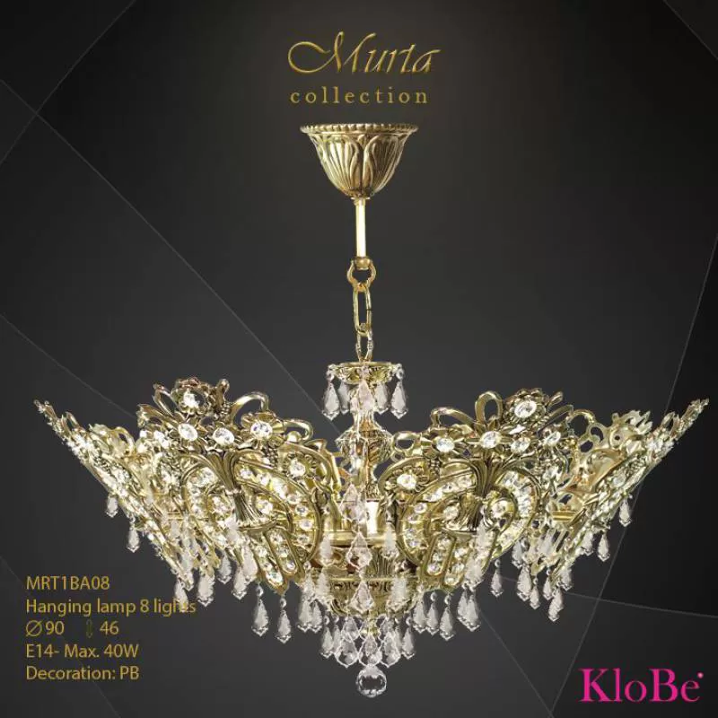 Đèn Thả Đồng Klobe (TBN) MRT1BA/08