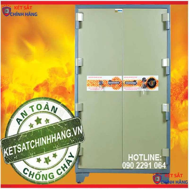 Két bạc ngân hàng BMC K800 2 cánh 