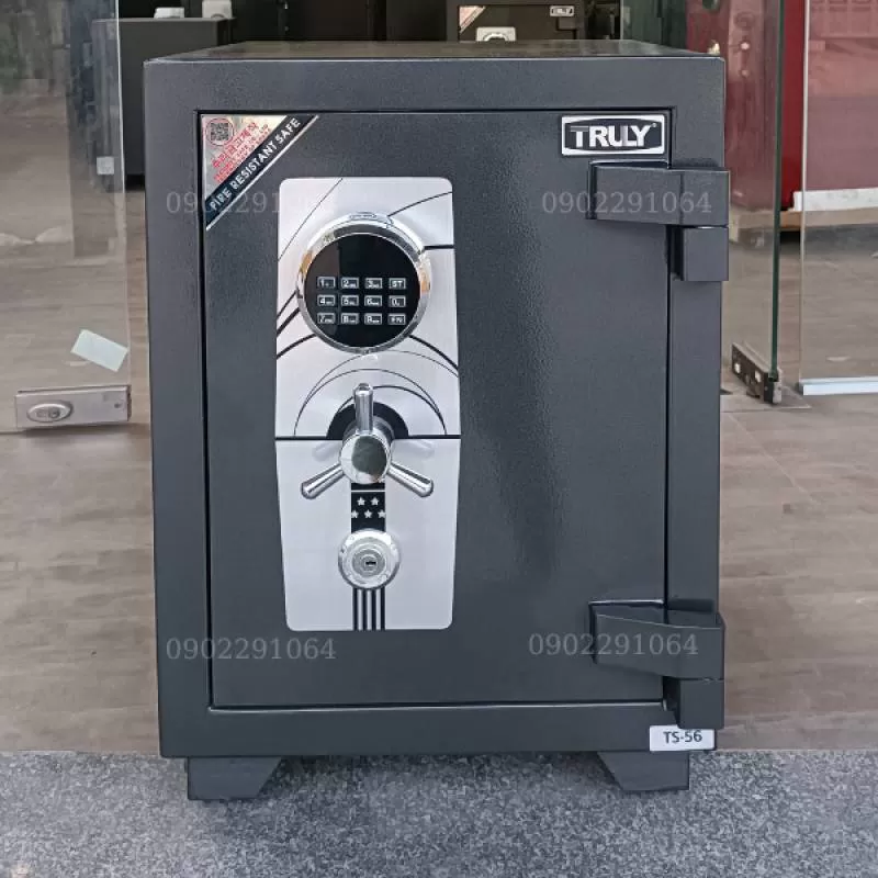 Két sắt truly siêu cường xuất Mỹ TS56E điện tử made in KOREA màu đen 