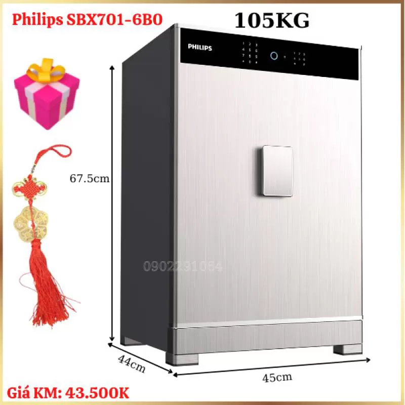 Két sắt Thông minh Philips SBX701-6B0 
