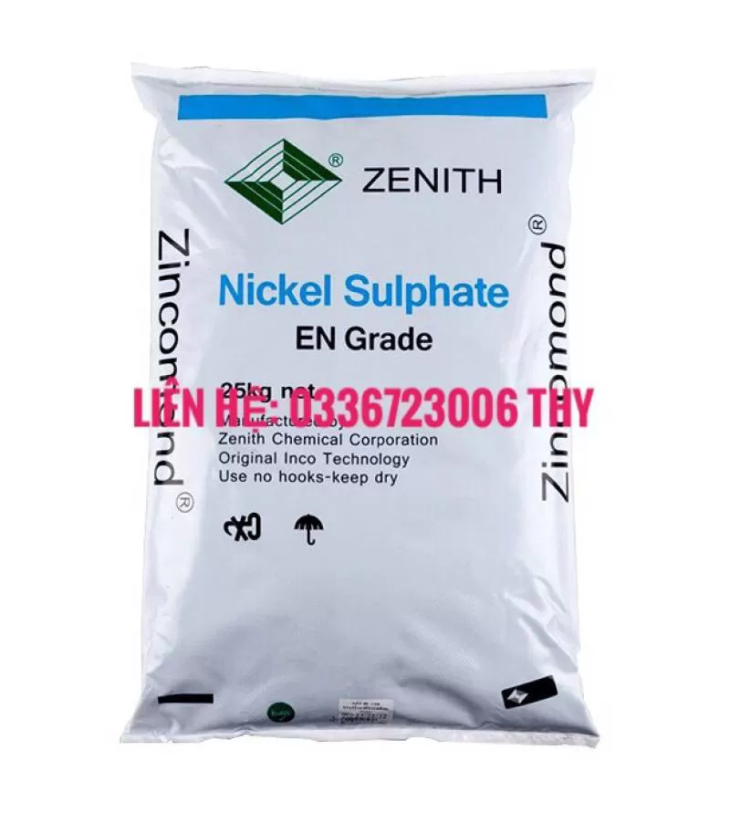 NiSO4 – Nikel sulphate