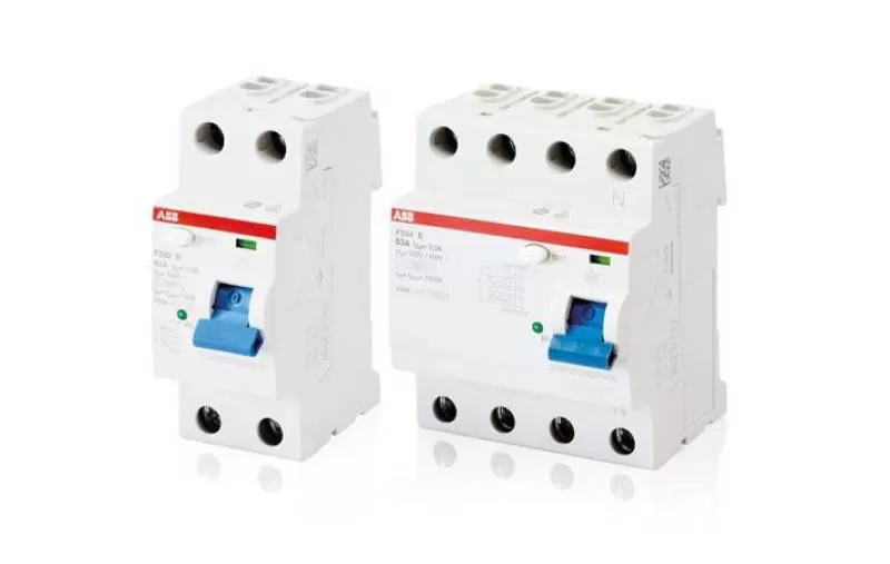 CẦU DAO TỰ ĐỘNG Chống Dòng rò - aptomat RCCB ABB 4P 2CSF204005R1900, 100A, 30mA