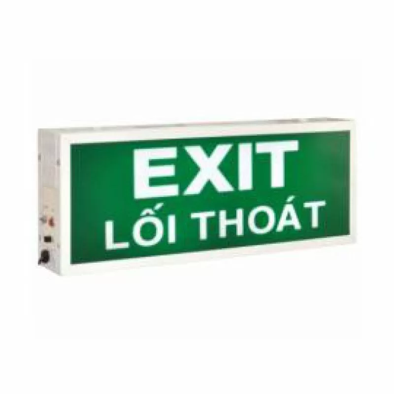 Đèn Exit thoát hiểm Kentom 2 mặt